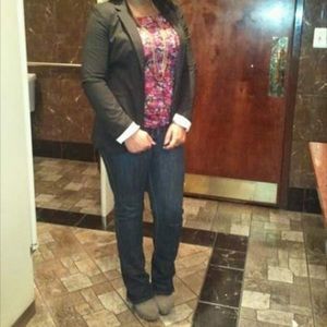 Floral long sleeve blouse